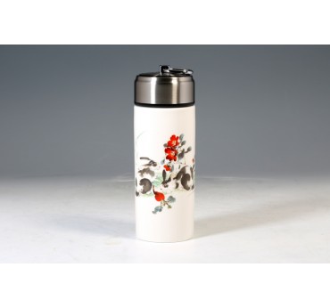 揚眉兔氣雙層扣環杯/陳士侯